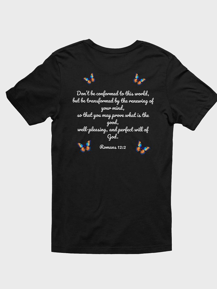 Transformed Butterfly T-Shirt (Black) product image (2)