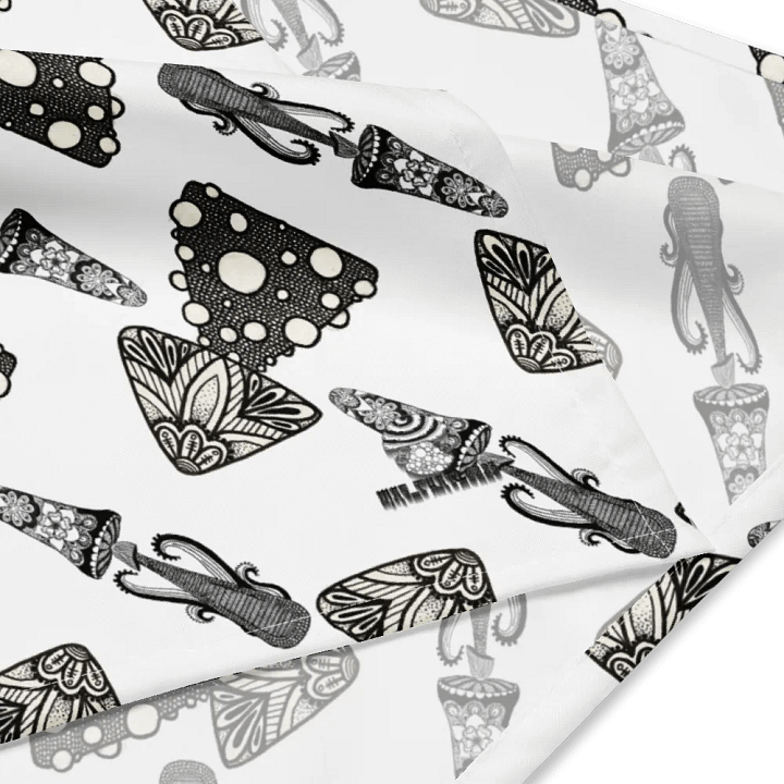 Mushroom Whimsy Bandana product image (4)