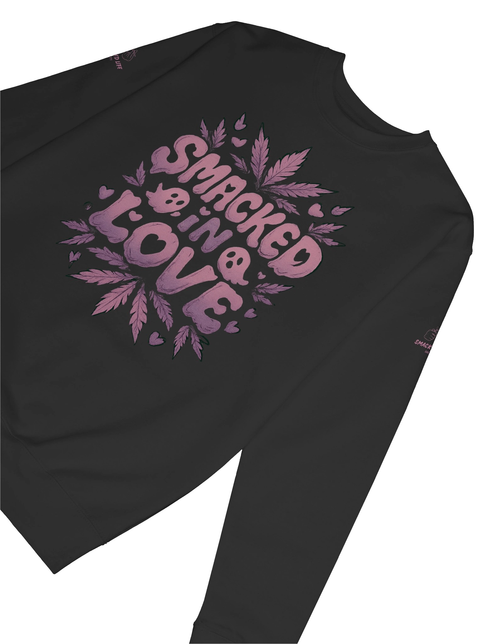 Smacked on Boo – Haunted Love Unisex Sweatshirt product image (6)