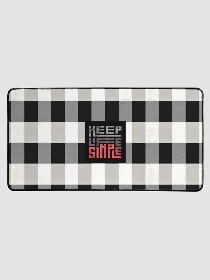 'Keep Life Simple' Desk Mat product image (1)