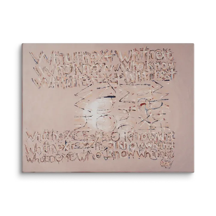 Whut Next on Canvas (24" x 32") product image (1)