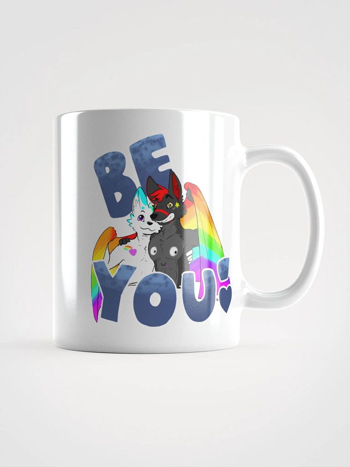 Be You! Pride White Glossy Mug product image (2)