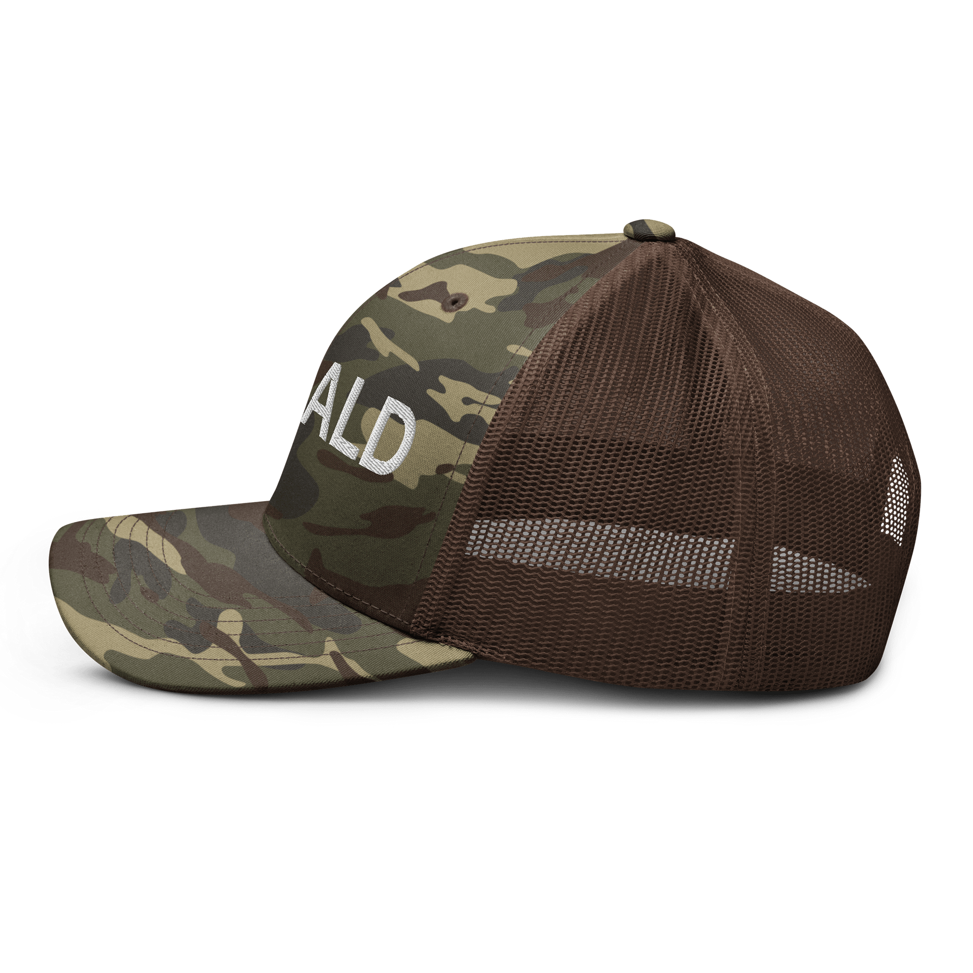I'M BALD camo trucker hat product image (3)