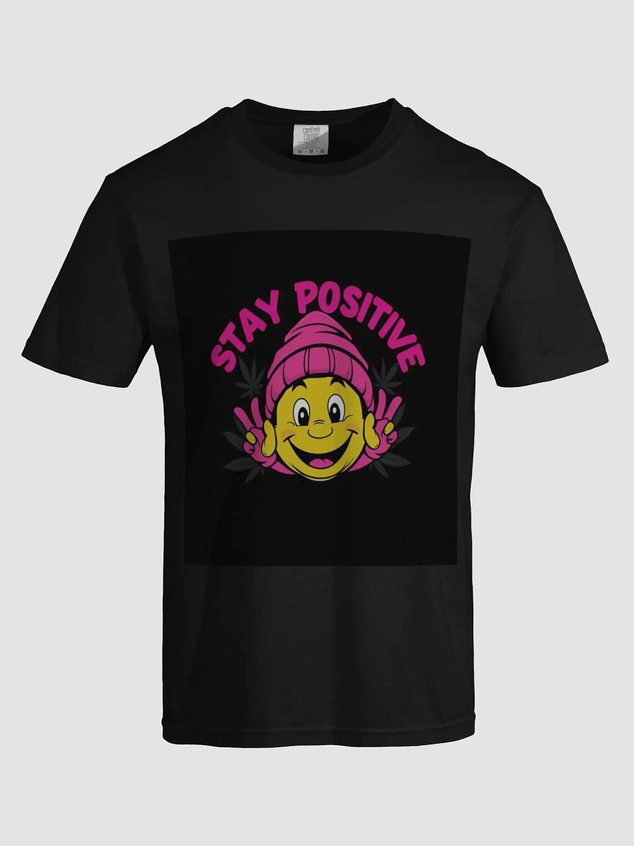Stay Positive Smiley Face T-Shirt product image (60)