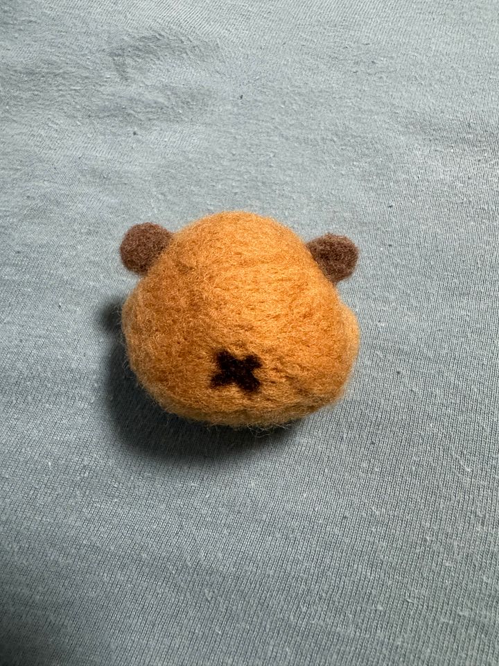 Needle felted capybara product image (2)