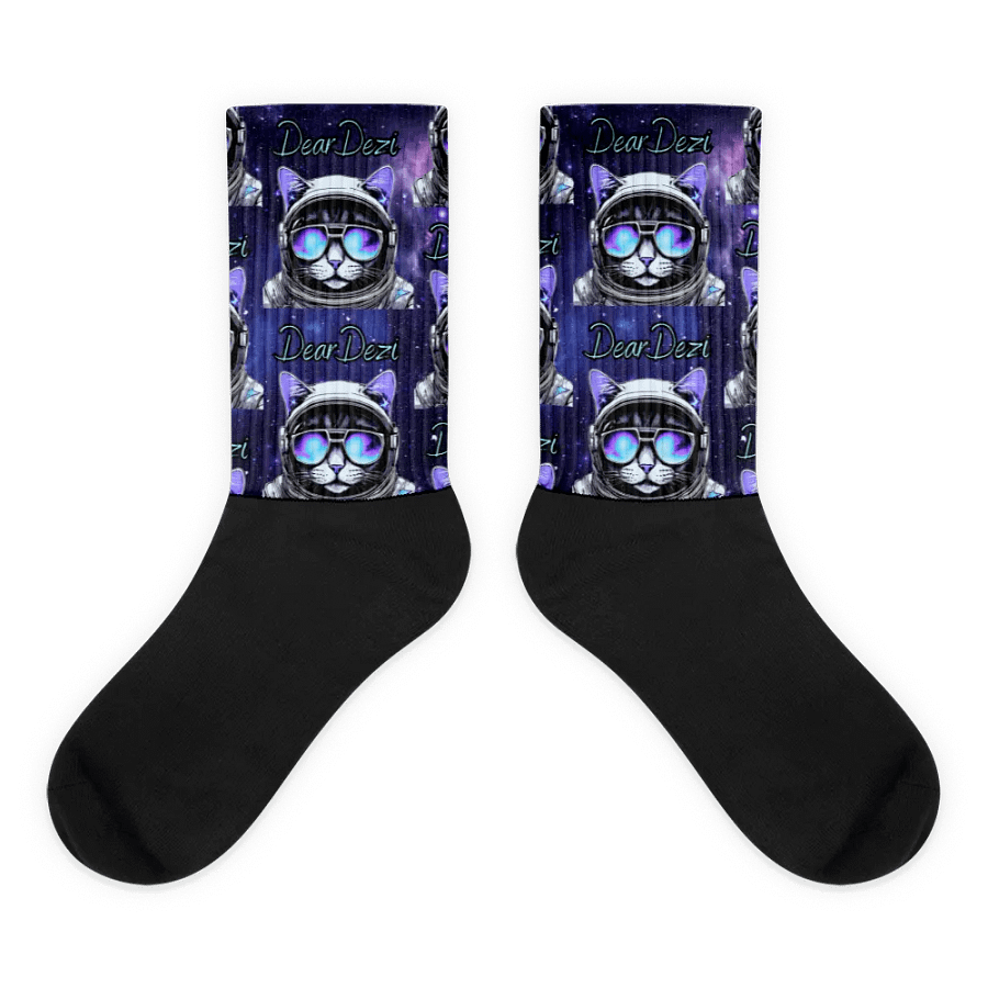 Cosmocat Gamer Socks - in Purrrple product image (2)