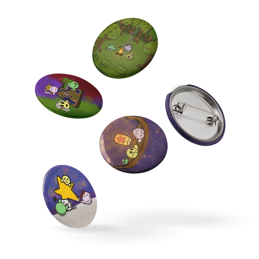 Dango Random Set - Pin Buttons product image (5)