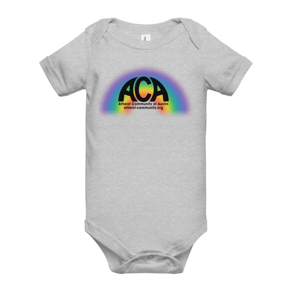 The Atheist Community of Austin Rainbow Onesie product image (25)
