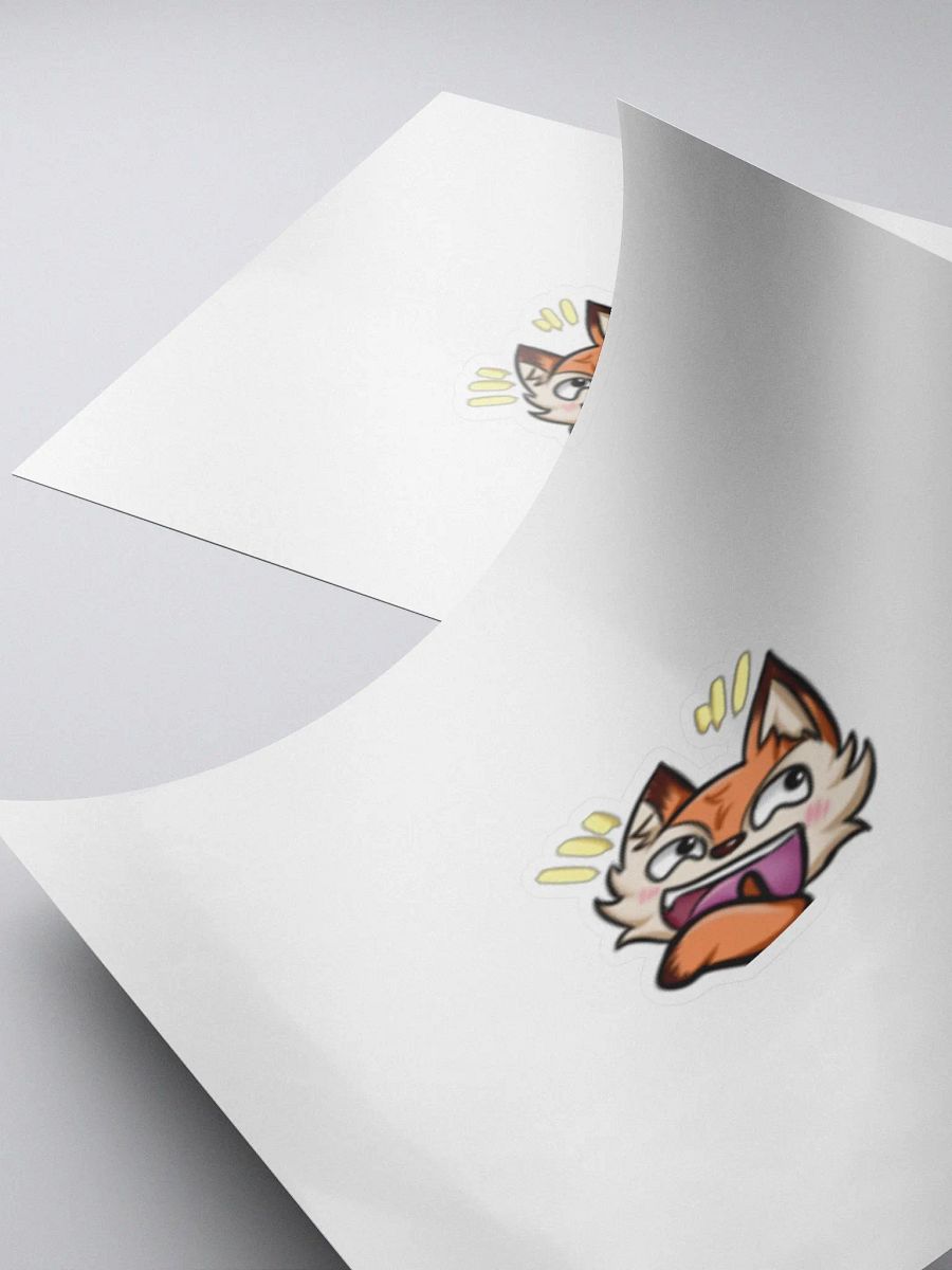 Foxxy LUL Emote Sticker 1.5