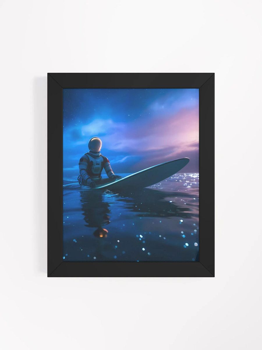 Celestial Surfer Framed Matte Poster product image (37)