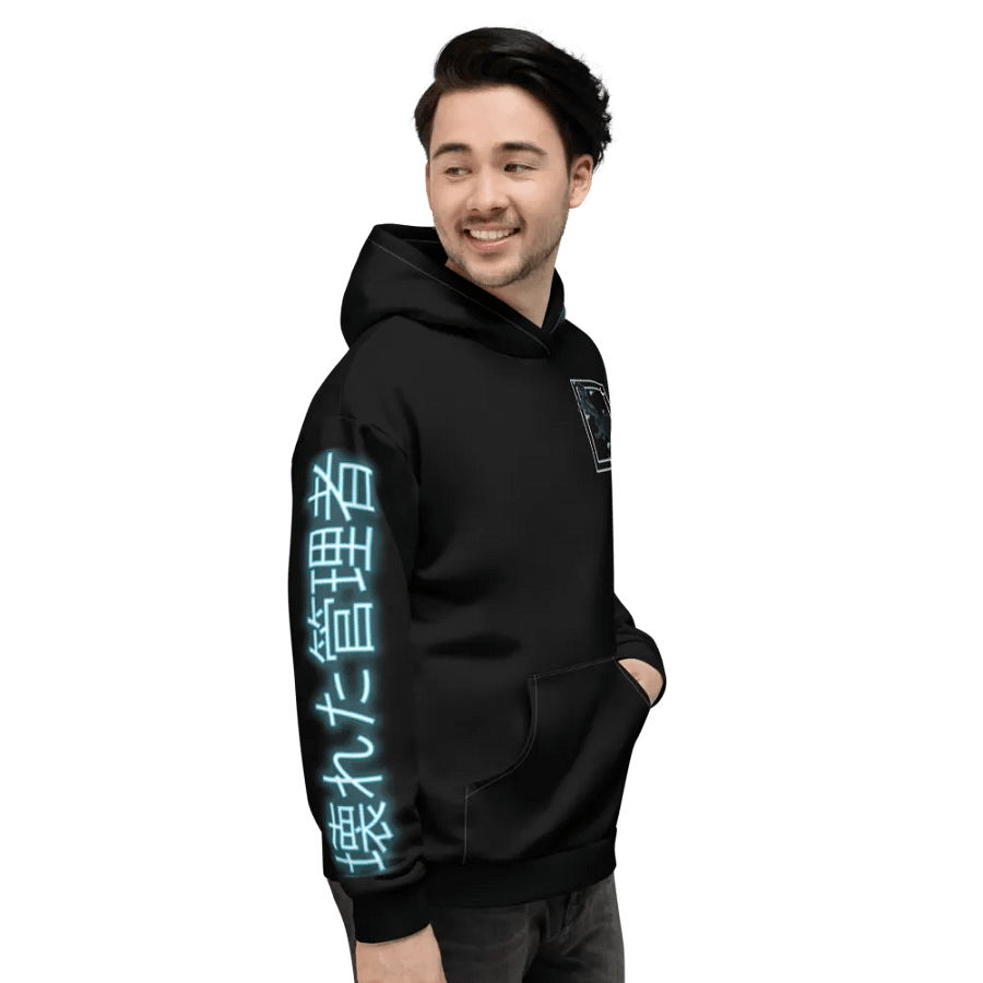 9 Tails Alt Design Kitsune Allover Hoody product image (3)