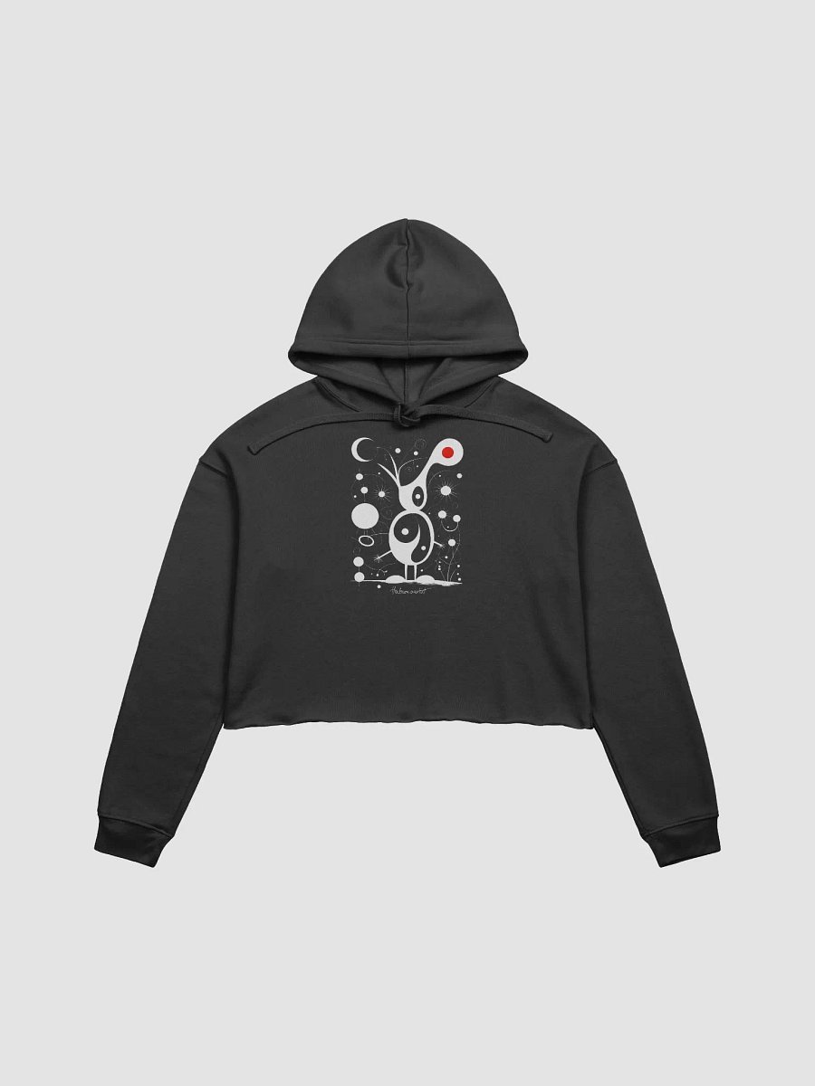 Bella+Canvas Fleece Crop Hoodie product image (3)
