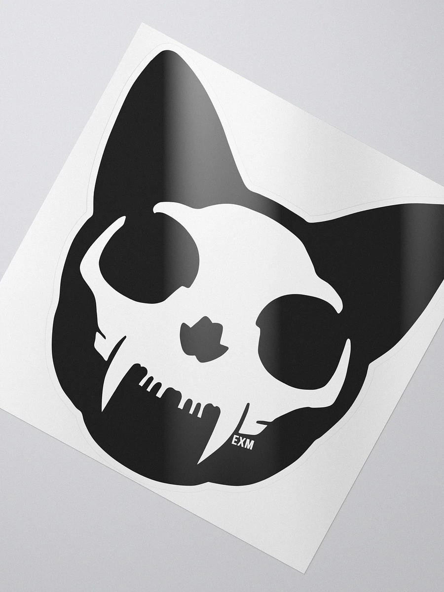 Cat Skull Sticker product image (2)