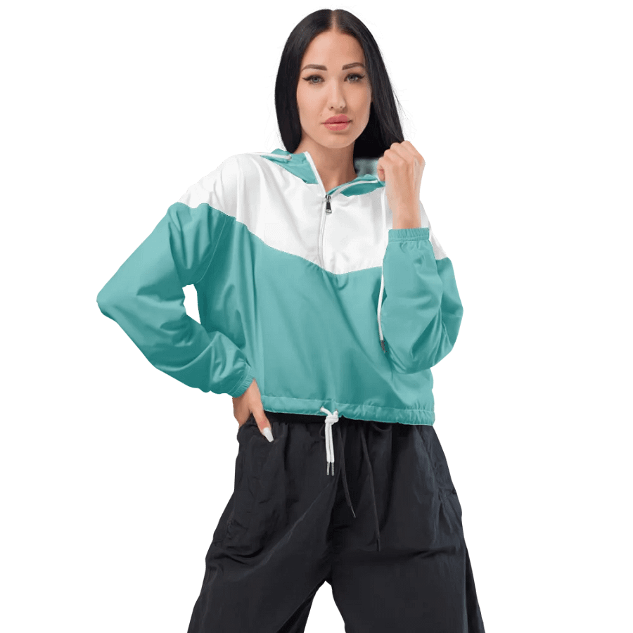 Salty Soul Cropped Windbreaker product image (4)
