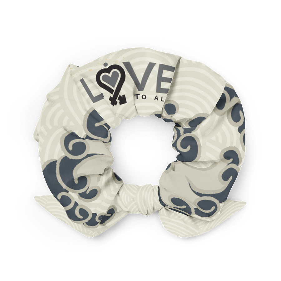 L2A Beige Wave Scrunchie product image (3)