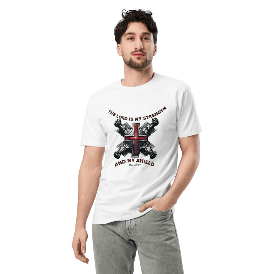 Psalm 28:2 Unisex Tee product image (3)