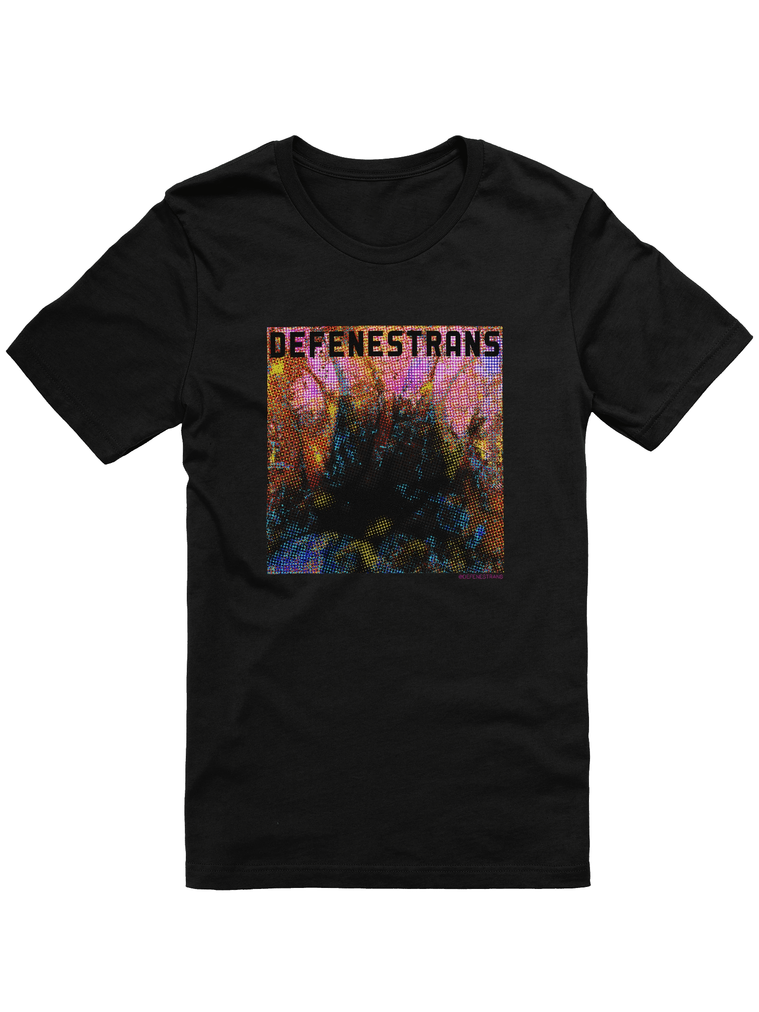 Defenestrans "glow" logo BC shirt product image (1)