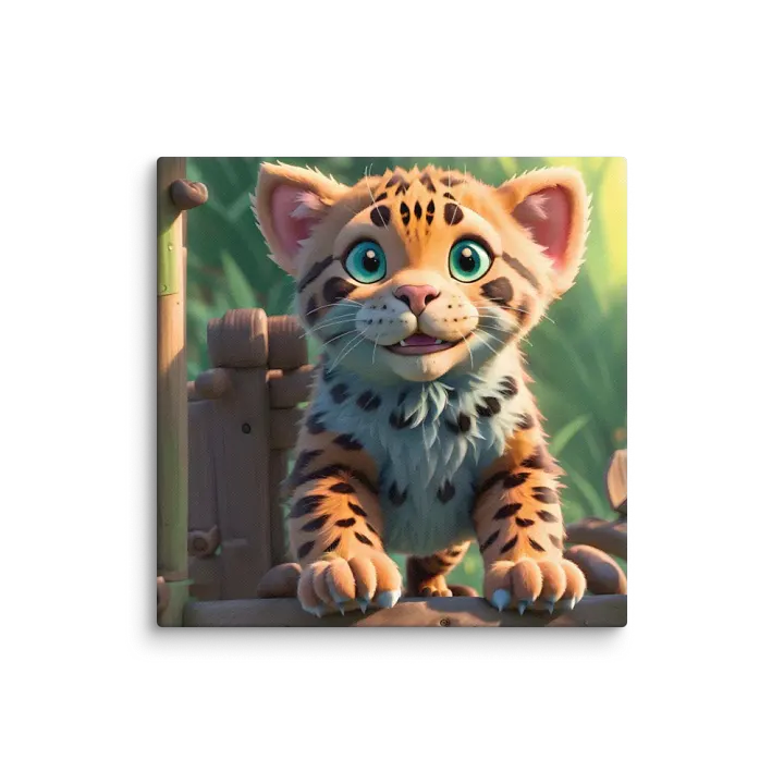 Endangered Species - Mexico - Jaguar Canvas Art product image (1)