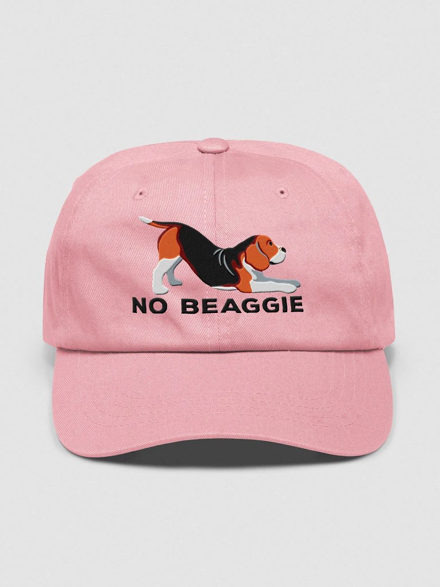 No Beaggie Classic Dad Hat(Embroidered) of a Beagle(Tricolor) product image (25)