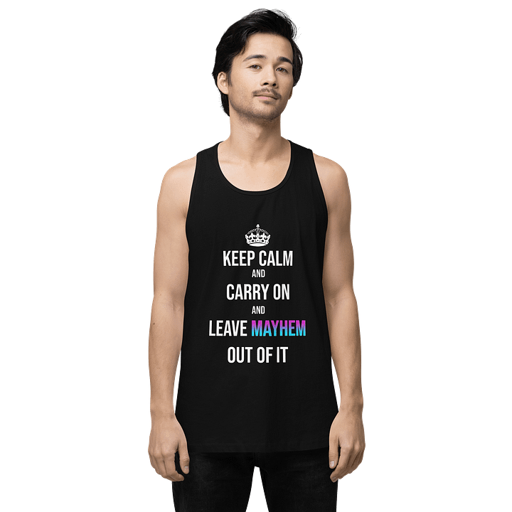 Keep Calm Men's Tank product image (1)