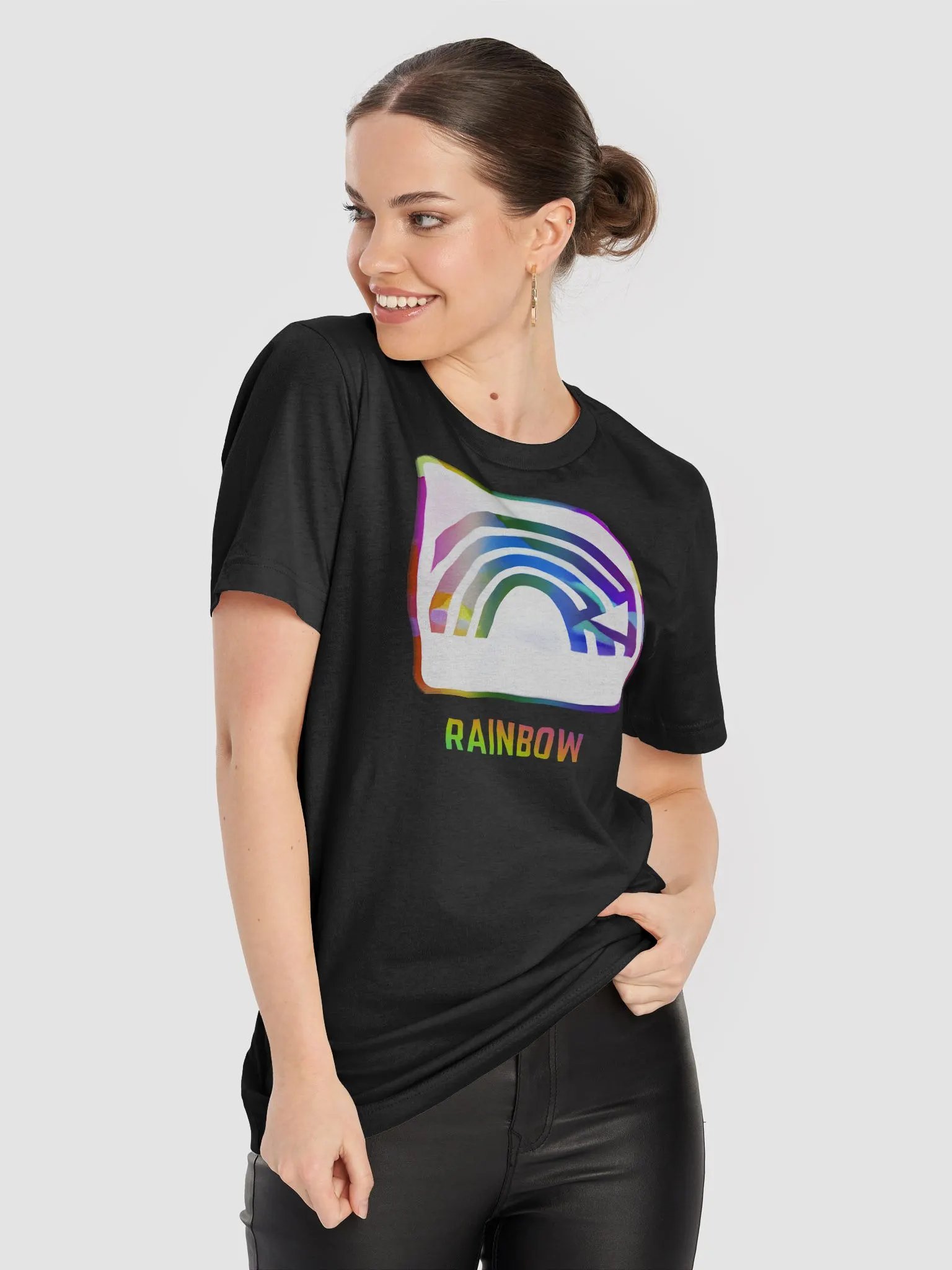 Rainbow Iconic T-Shirt product image (16)