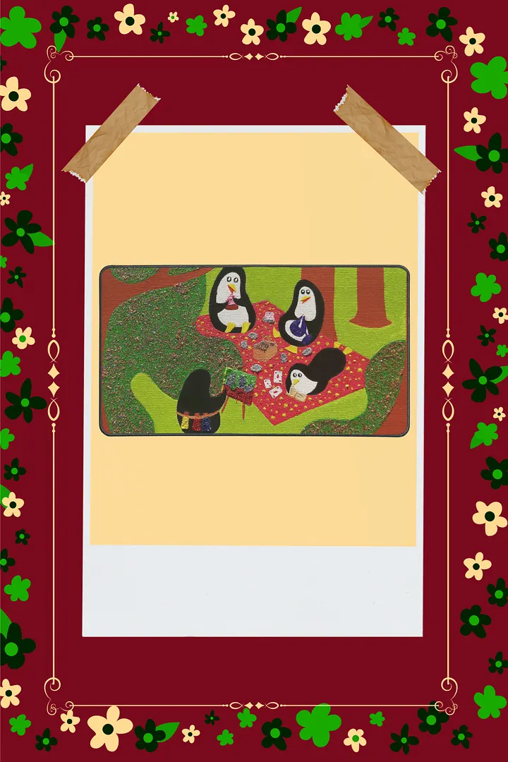 Spring Forest Picnic Desk Mat product image (1)