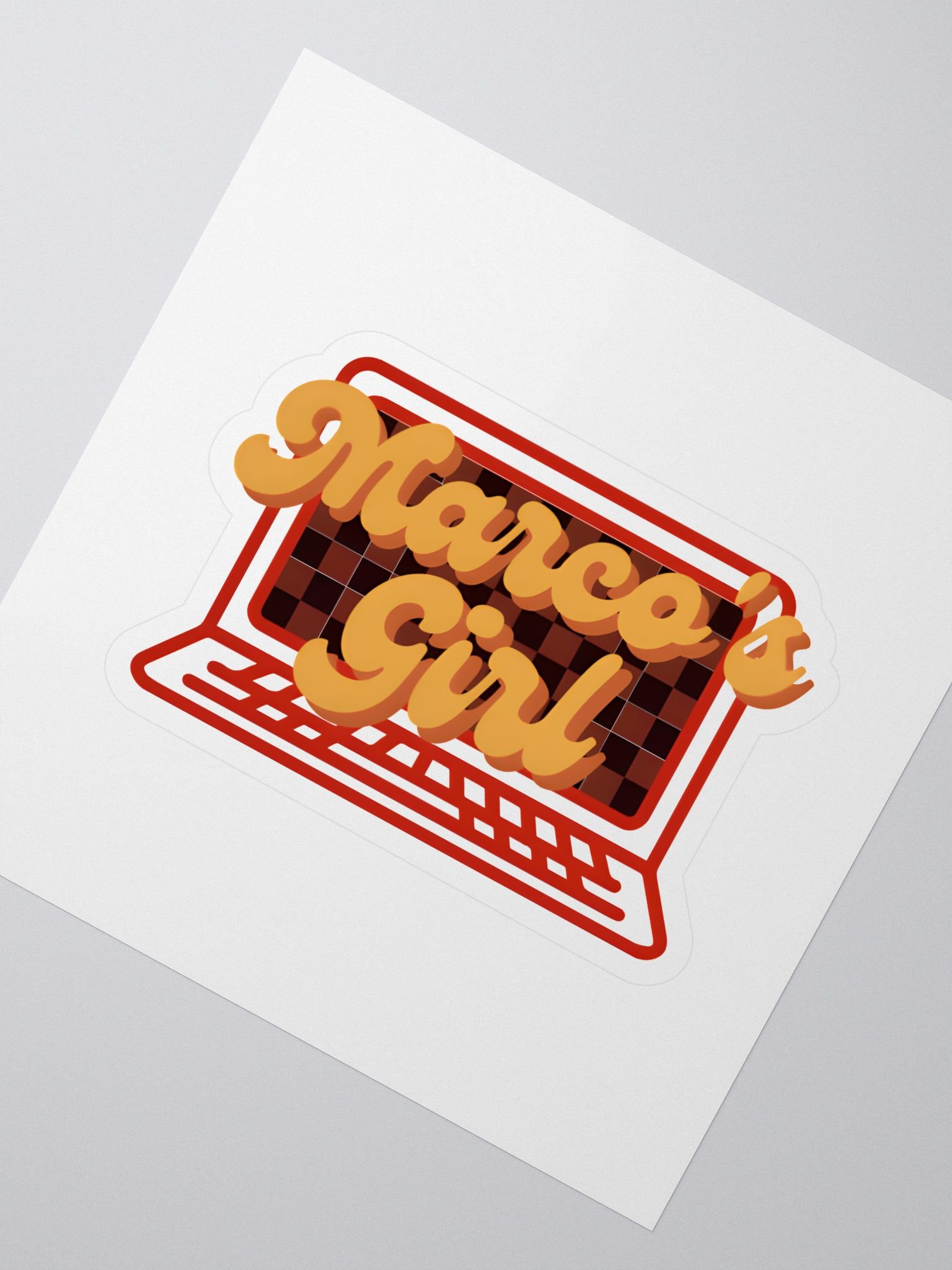 Marco's Girl Sticker product image (2)