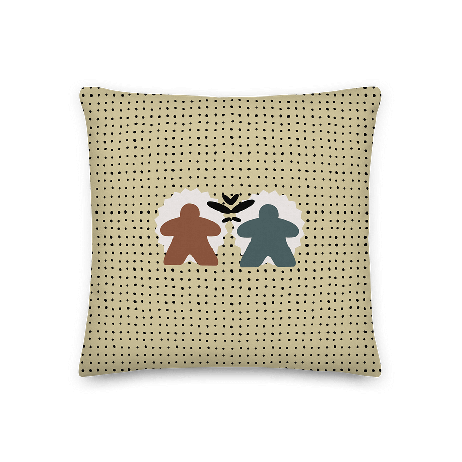 Patchwork Country Cottage Meeple Pillow product image (3)