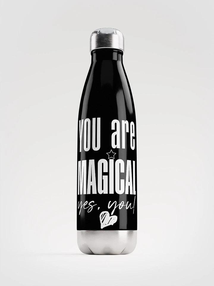 You are Magical Stainless Steel Bottle - black product image (1)