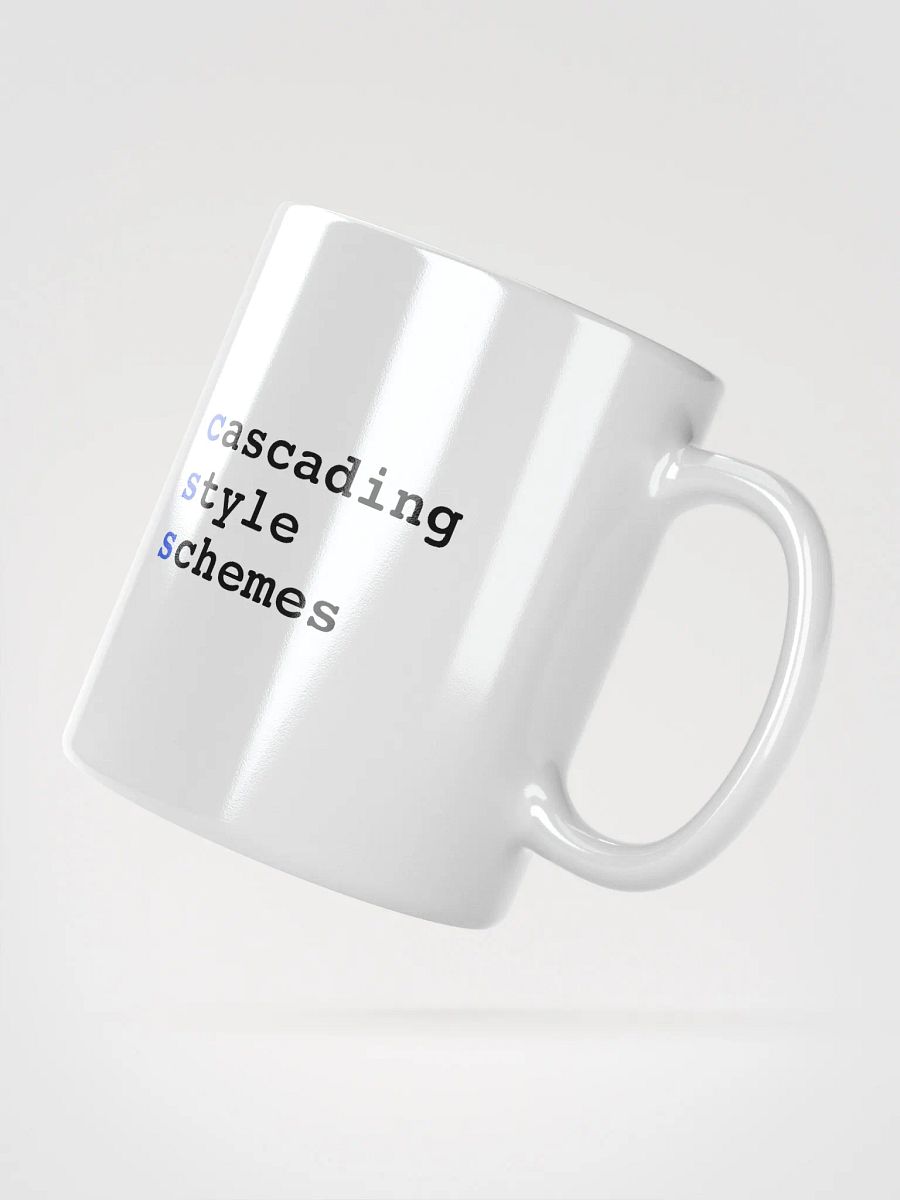 CSS Cascading Style Schemes Mug product image (2)