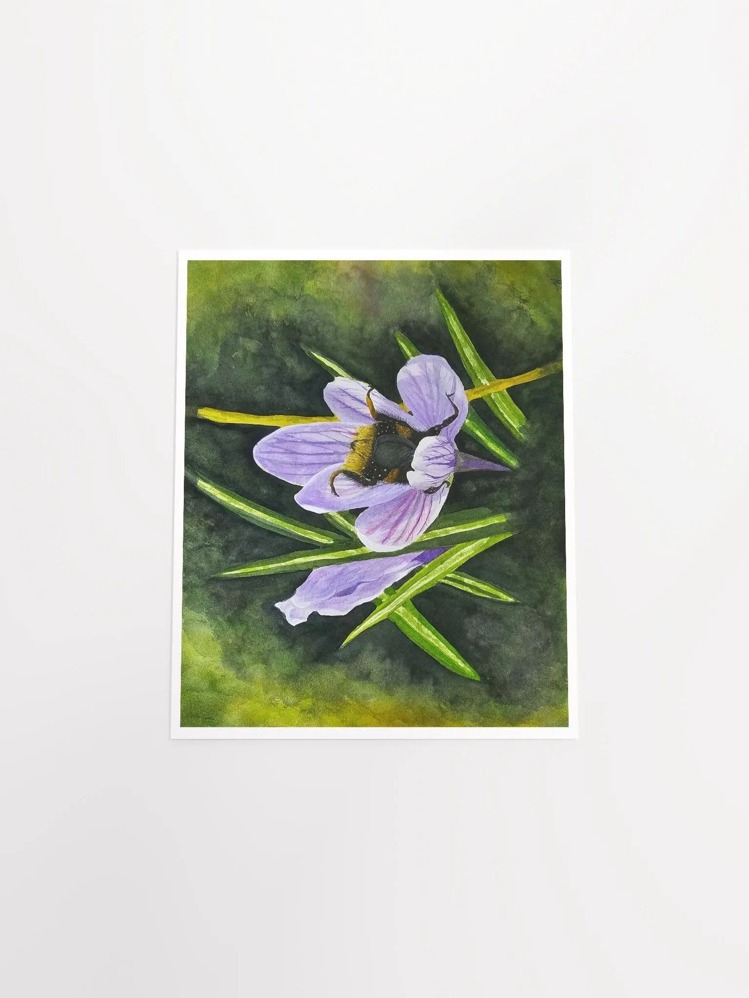 Bumbledore - the pollen drunk bee - print product image (11)
