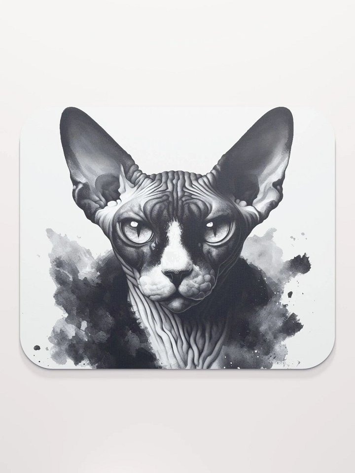 Sphynx Mouse Pad • Sphynx Art Mousepad • Sphynx Cat Mouse Pad • Sphinx Mousepad • Sphynx Painting Mouse Pad product image (2)