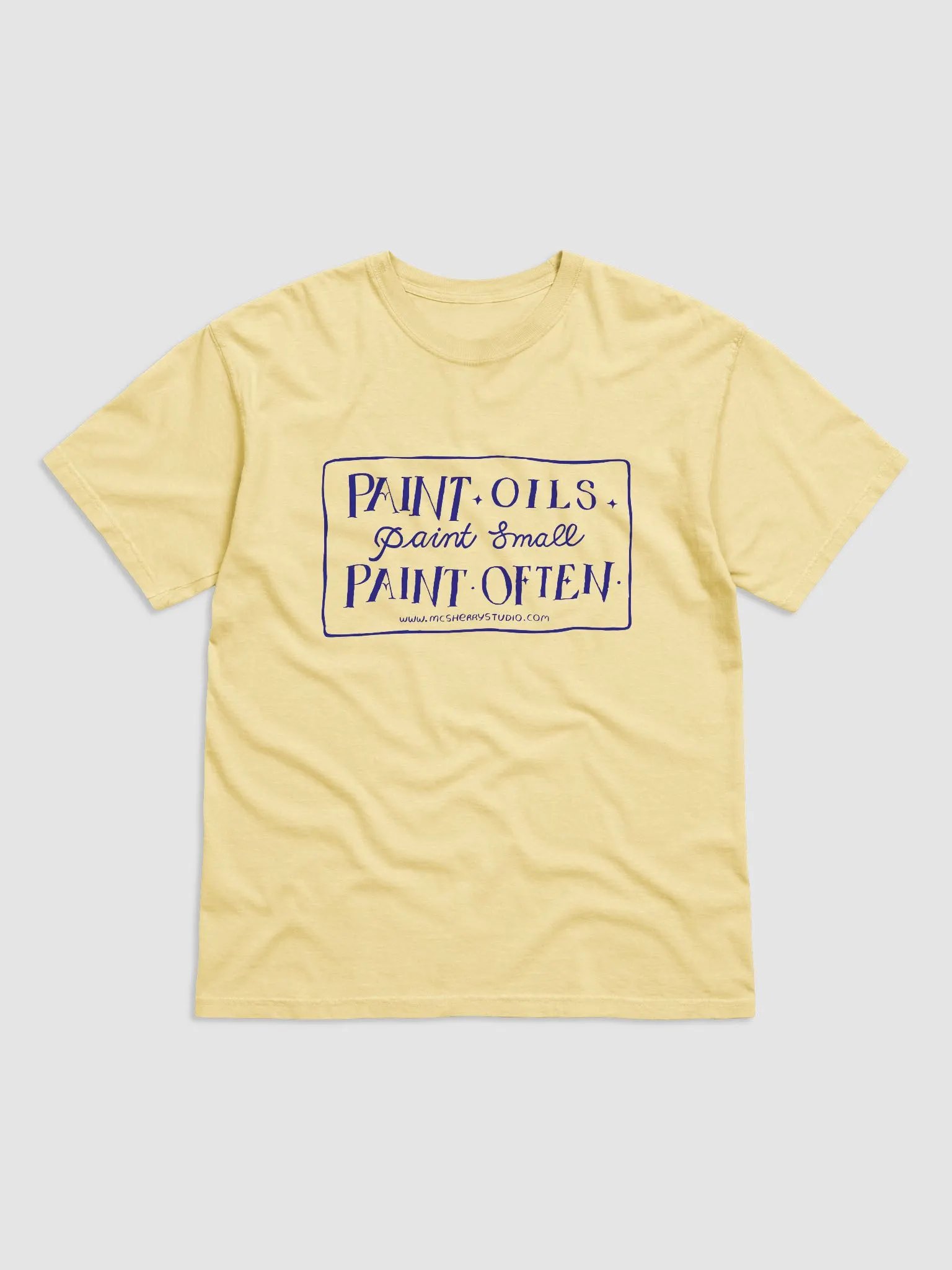 Paint Often POPSCO Heavyweight T-Shirt (Light Colours) product image (1)