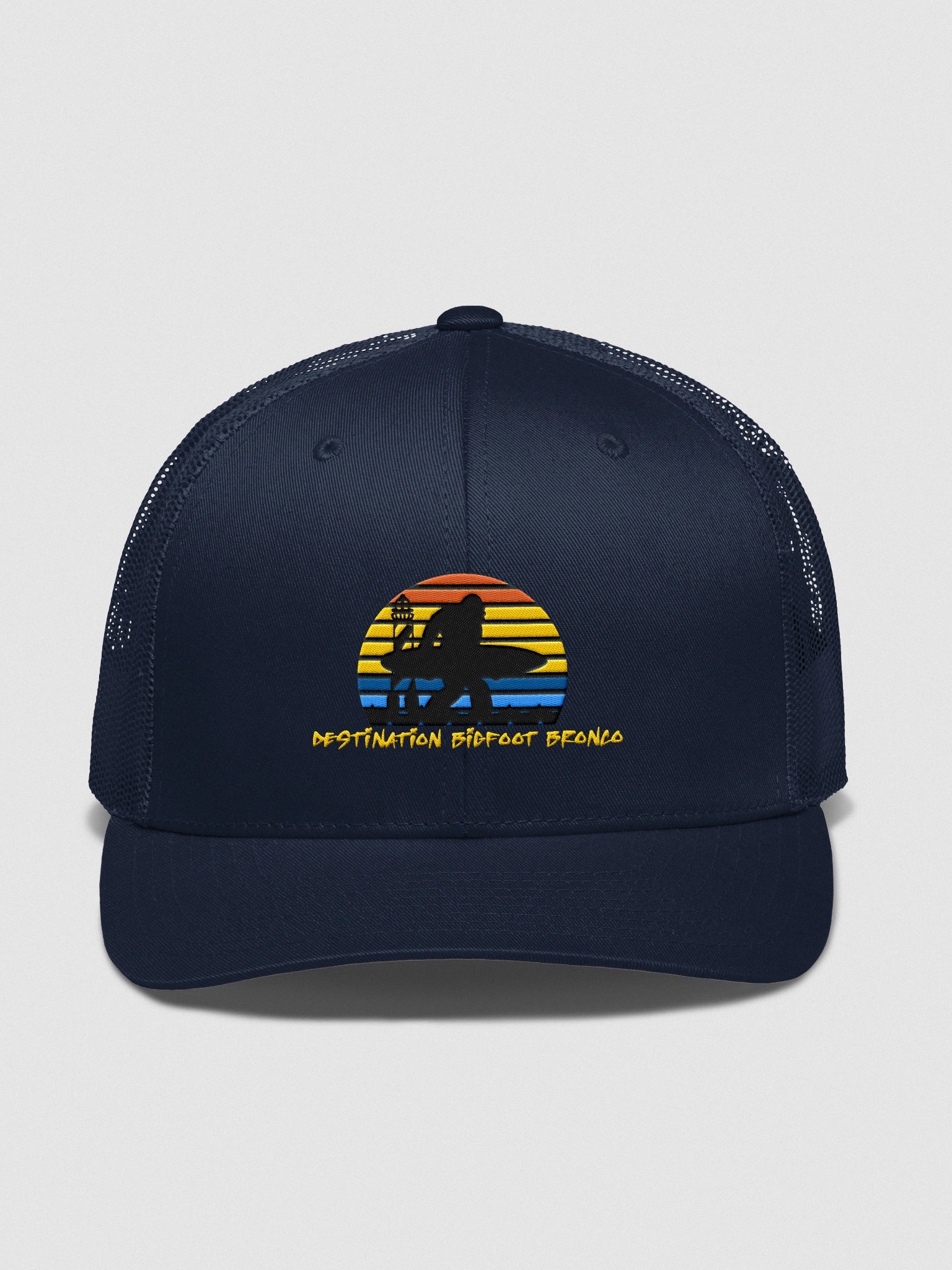 Destination Bigfoot Bronco Classic Logo Original Trucker Cap (Multiple Colors Available) product image (6)