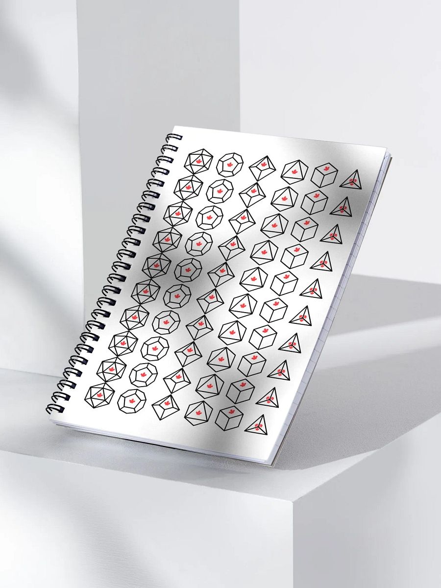 Dice Set Notebook (Black) product image (4)