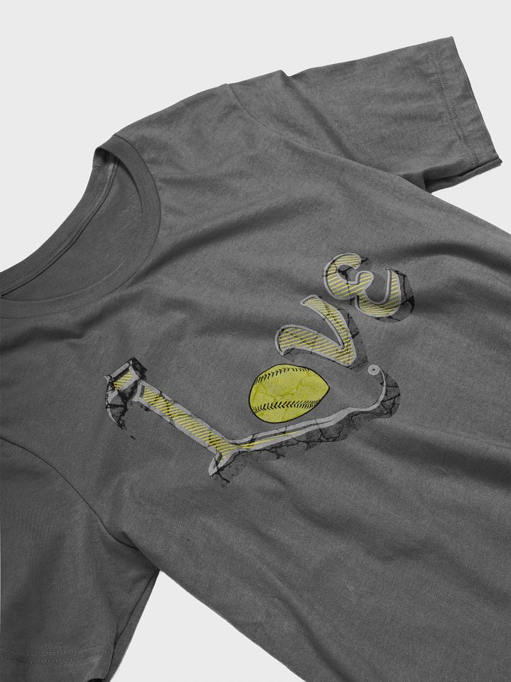 Love Softball Distressed Tee product image (2)