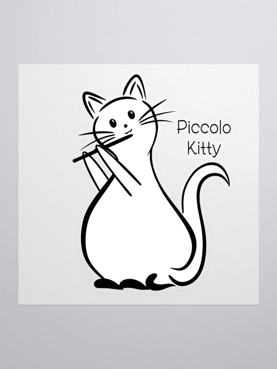 Whimsical Kiss Cut Piccolo Kitty Sticker product image (1)