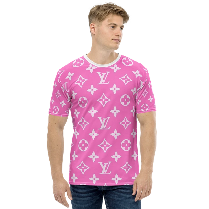 Louis Vuitton Pink All Over T-Shirt: Bold Luxury and Modern Elegance product image (2)