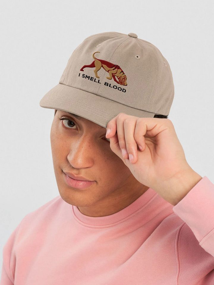 I Smell Blood Classic Dad Hat(Embroidered) of a Bloodhound product image (26)