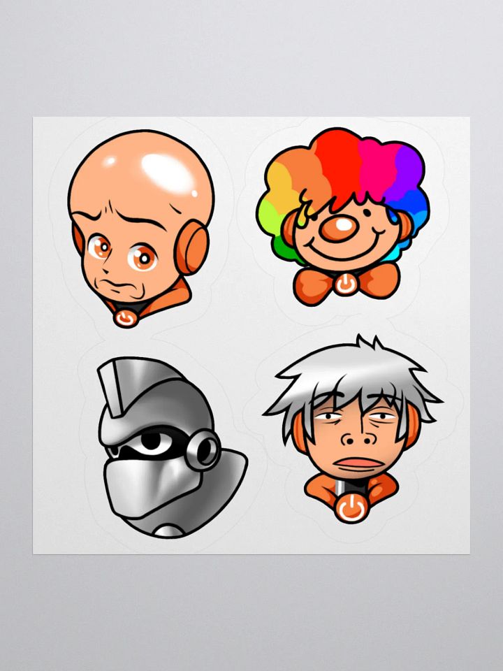 Power Guy Emote Sticker Set product image (1)