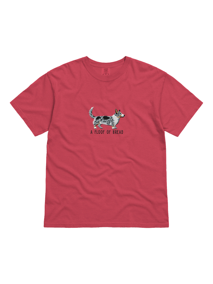 A Floof of Bread T-Shirt(Embroidered) of a Cardigan Welsh Corgi(Blue Merle Tricolor) product image (11)