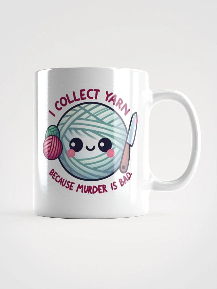 Murder-Free Yarn Lover Mug product image (1)