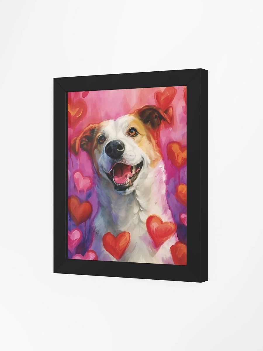 Joyful Paws Framed Matte Poster product image (6)