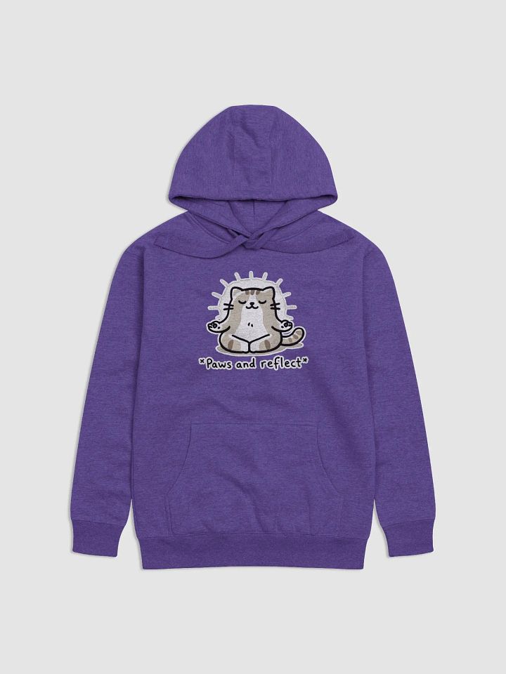 Paws and reflect dark hoodie product image (1)