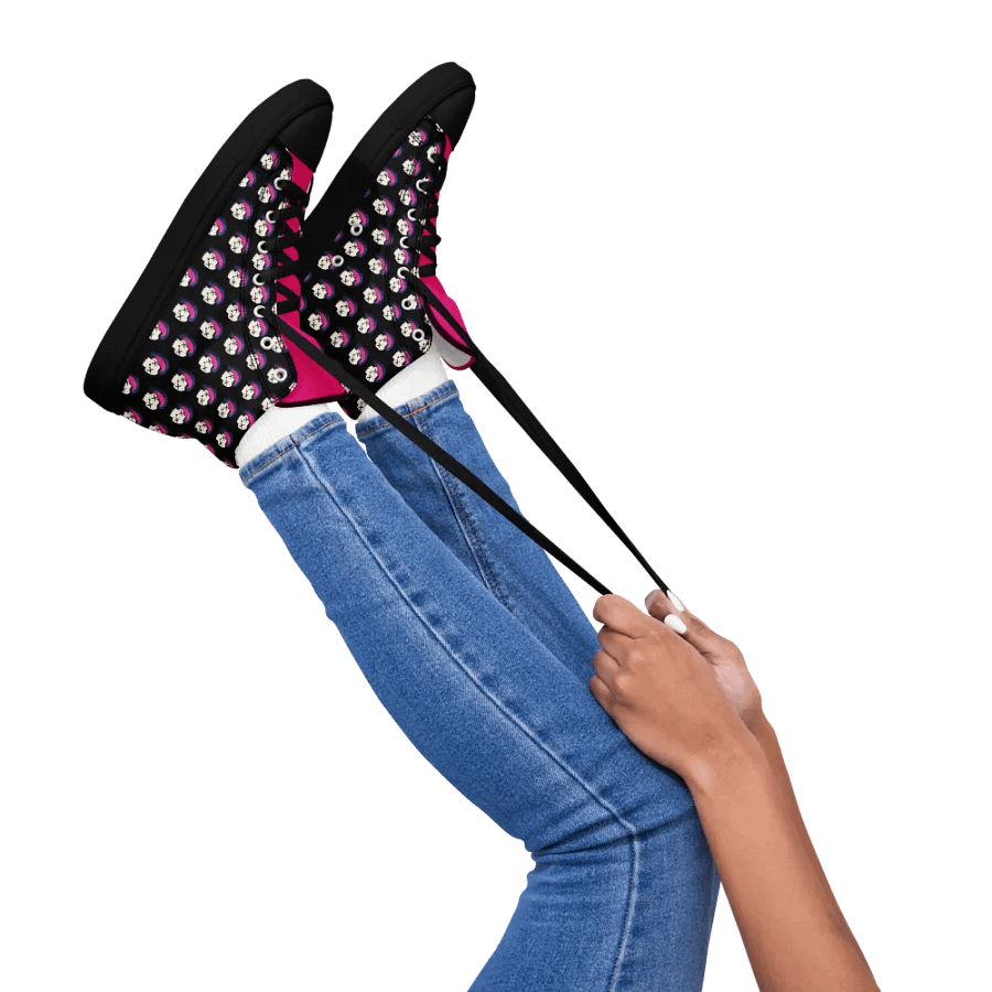 Women's Hybrid Skull High Tops product image (2)