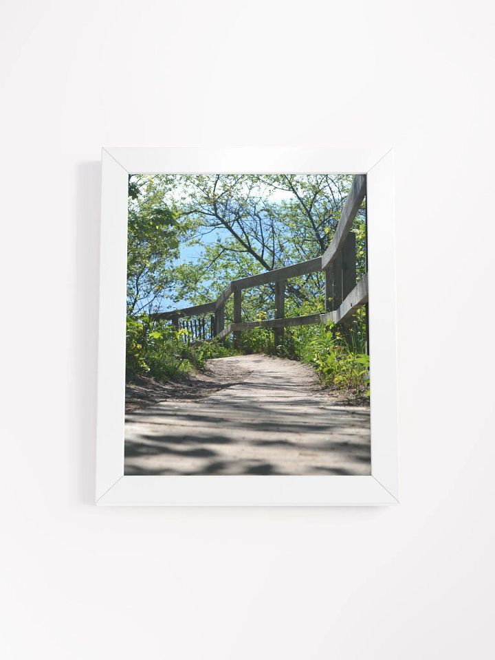Wooden Nature Trail High Quality Matte Poster product image (1)