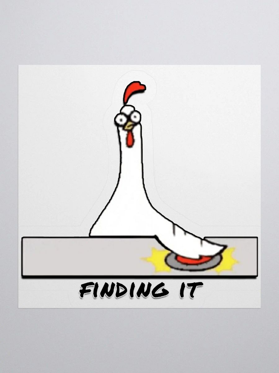 Cluck Around - Sticker product image (10)
