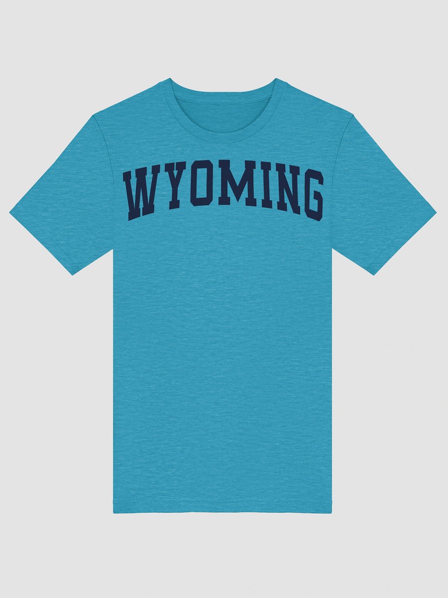 Wyoming Vintage Varsity Supersoft Unisex T-Shirt product image (5)