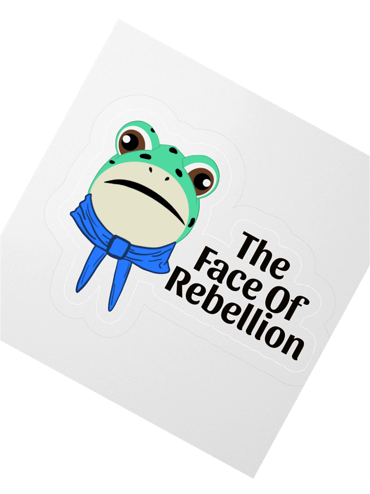 Rebellion Frog Sticker product image (3)