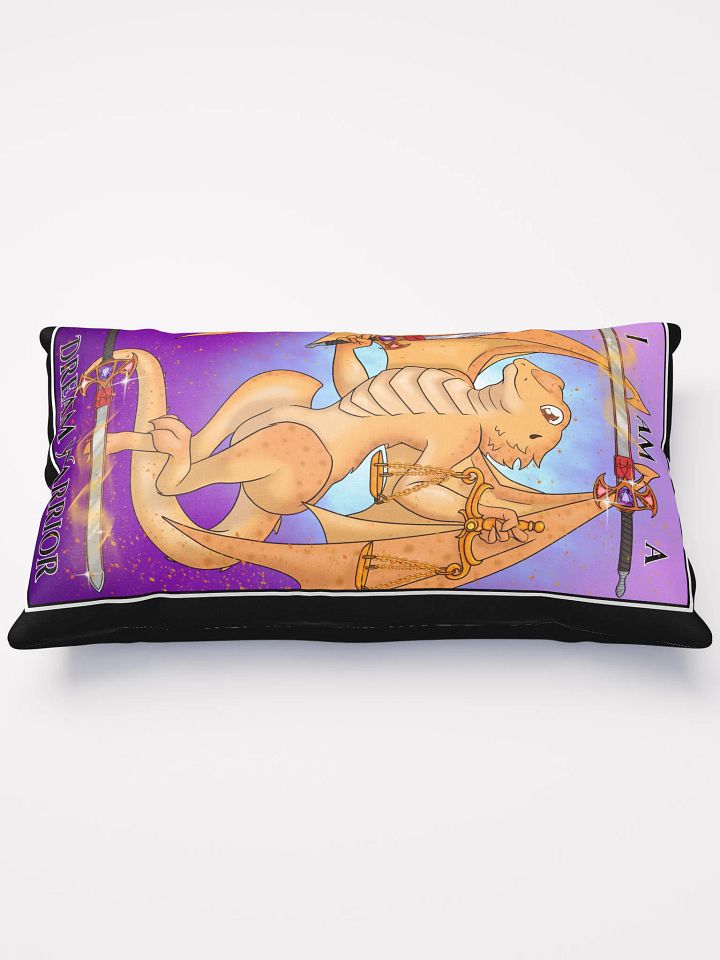 Day of the Dragon "Justice" Tarot Card Pillow product image (1)